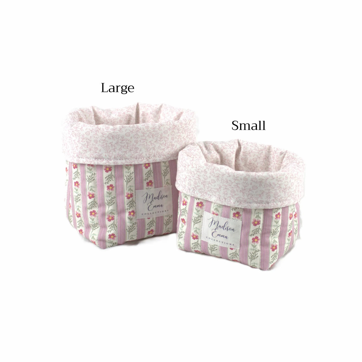 Madeline Fabric Vanity Bucket