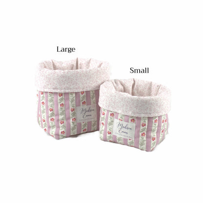 Madeline Fabric Vanity Bucket
