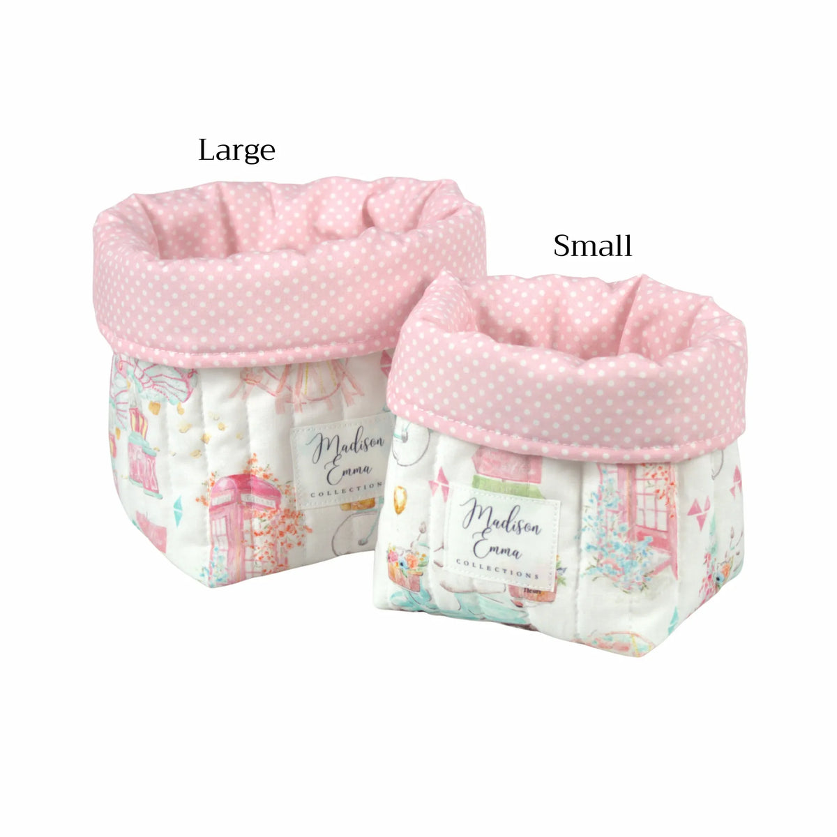 Sophia Fabric Vanity Bucket